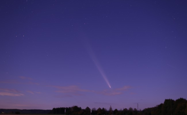 Vorbeiflug eines Kometen - Kantonsschule bietet Astronomiekurs an