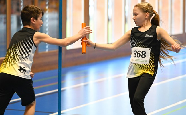 Rheintaler Leichtathletik-Nachwuchs trifft sich in der Aegetenhalle
