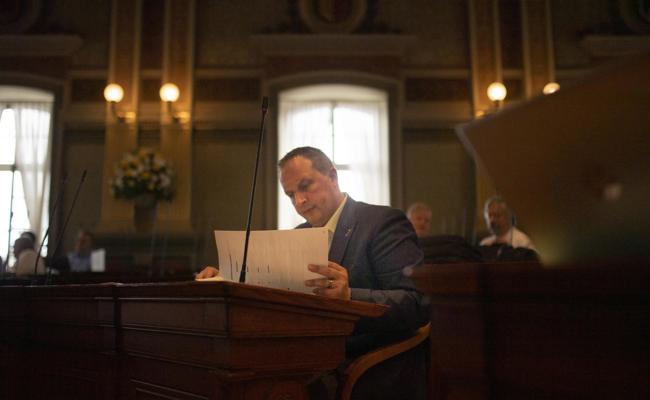 Thomas Eugster im Präsidium des Kantonsrates
