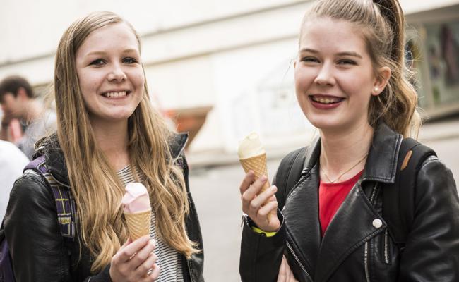 Eis statt Zigarette