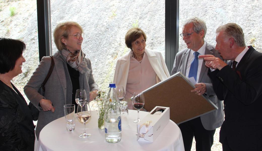 Von links: Ruth Frei, Bettina Stadler, Bea und Karl Stadler sowie Reini Frei.