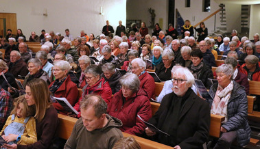 Adventskonzert des evangelischen Kirchenchores war gut besucht