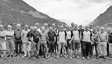 Männerriege auf Ausflug im Berner Oberland