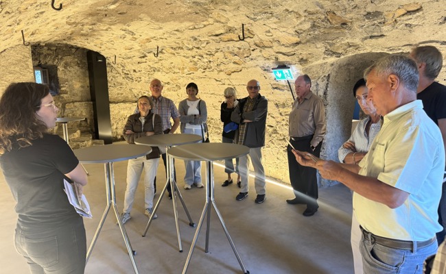 Herbstanlass führte Mitglieder auf die Burg