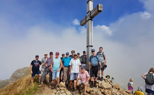 Männerriegler wanderten durch den Bregenzerwald