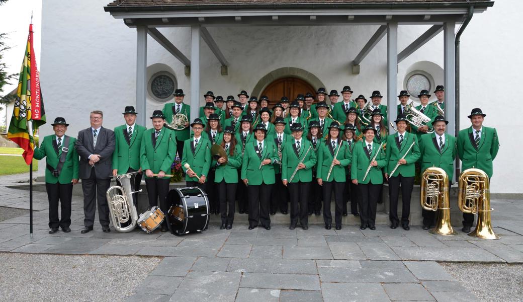 Die Musikanten freuen sich auf den Auftritt im CHT-Wintergarten. 