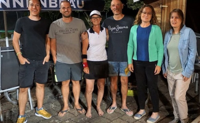 Doppelmeisterschaften beim Tennisclub Rebstein-Marbach