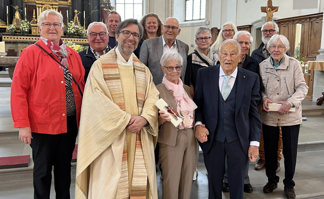 Ehepaare feierten einen Dankgottesdienst