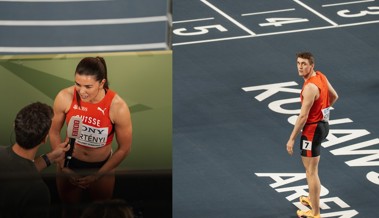 Dritt- und viertbeste Zeit an der Hallen-WM: Fabio Kobelt und Larissa Bertényi überzeugen in Polen