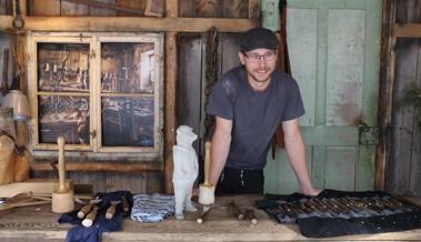 St.Galler Kulturcontainer auf dem Rathausplatz