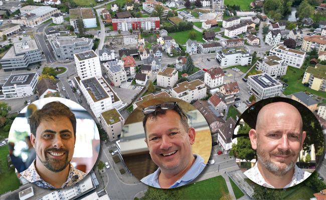 Im zweiten Wahlgang für das Amt des Gemeindepräsidenten treten noch drei Kandidaten an