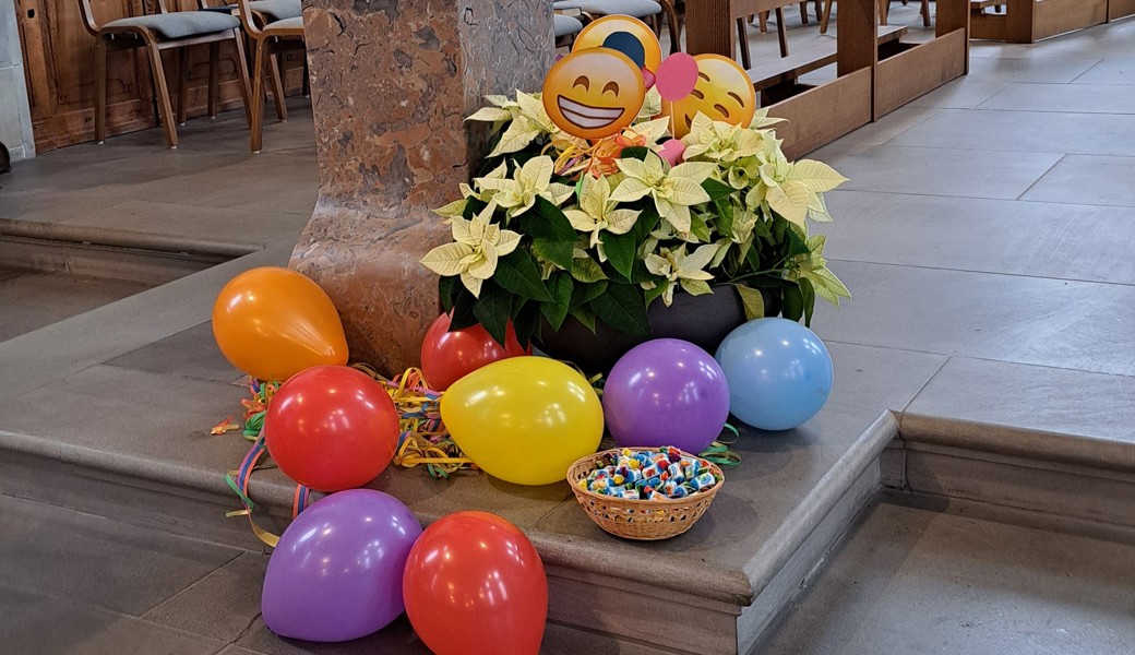 Fasnacht in der Kirche