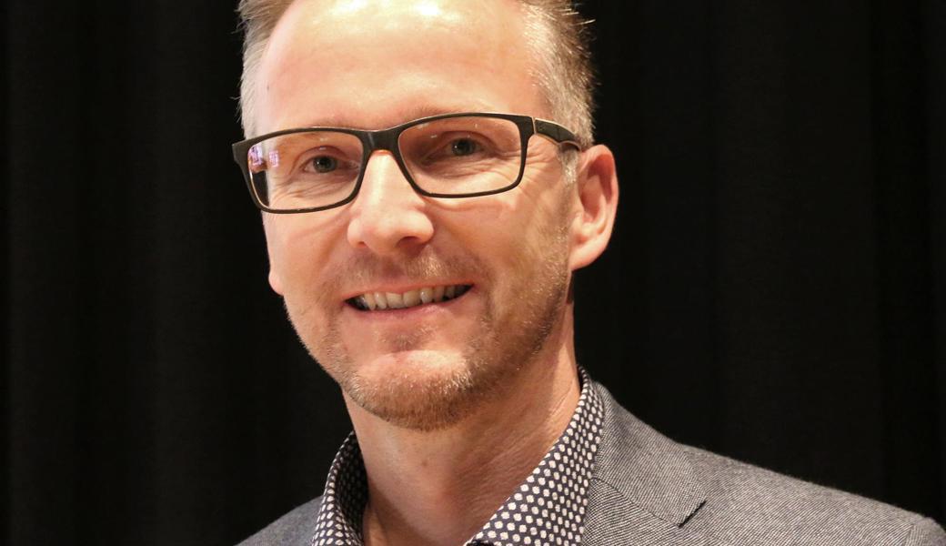 Roger Oehy, Huag AG Diepoldsau, vertrat mit einem Kurzreferat die Baubranche.