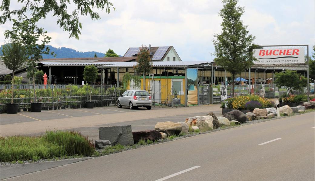 Die Liegenschaft an der Espenstrasse in Widnau möchte die Bucher AG langfristig umnutzen.