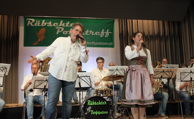 Über 200 Gäste kamen an den Polkatreff, einem Blasmusikfest mit Herz und Leidenschaft
