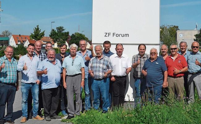 Garagisten vom Flugzeug-Museum von Claude Dornier fasziniert