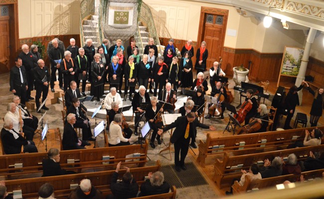 Chor Novum sammelte 2570 Franken mit generationenübergreifendem Benefizkonzert