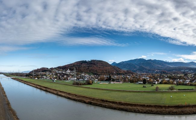 Rückschlag für Hochwasserschutzprojekt Rhesi: Koblach lehnt Landtausch ab