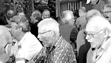 Der Männerchor probt im Riet