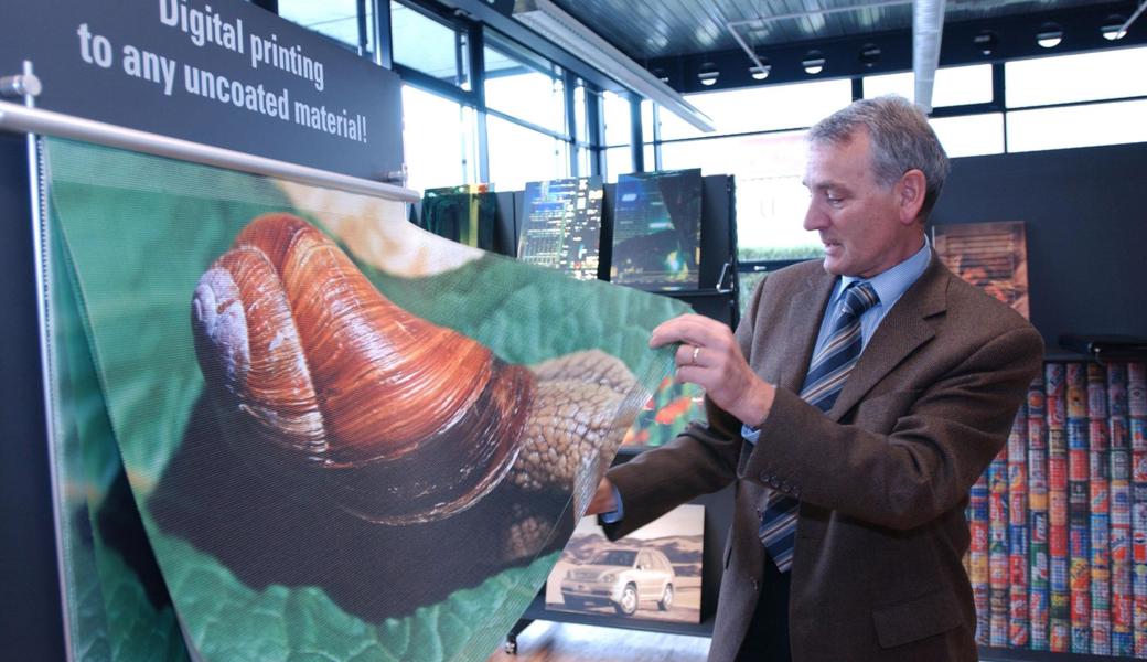 Die Zünd Systemtechnik AG ist für ihre digitalen Schneidsysteme bekannt. Das Bild steht symbolhaft für die Liebe des Unternehmers Karl Zünd zur Natur.