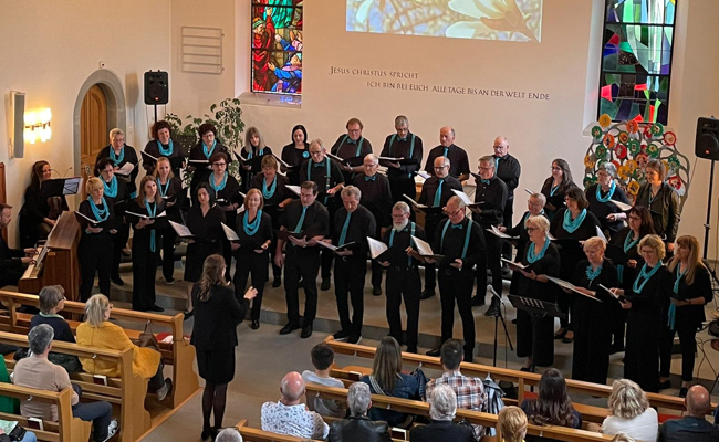 Standing Ovation für den Gemischten Chor