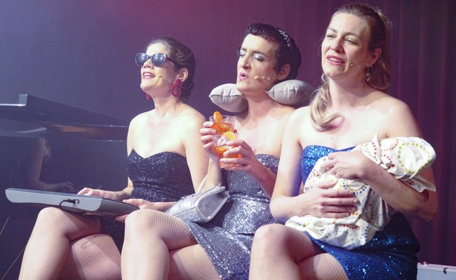 siJamais auf der Diogenes-Bühne: Berner Frauen mit viel Temperament