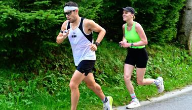 Der Schwammlauf ist angenehm, weil er lange durch den Wald führt