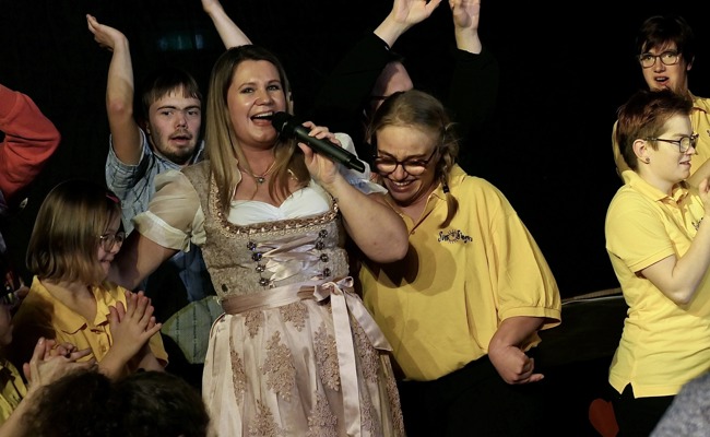 Fans der Volksmusik feierten ein Fest der Freude für alle