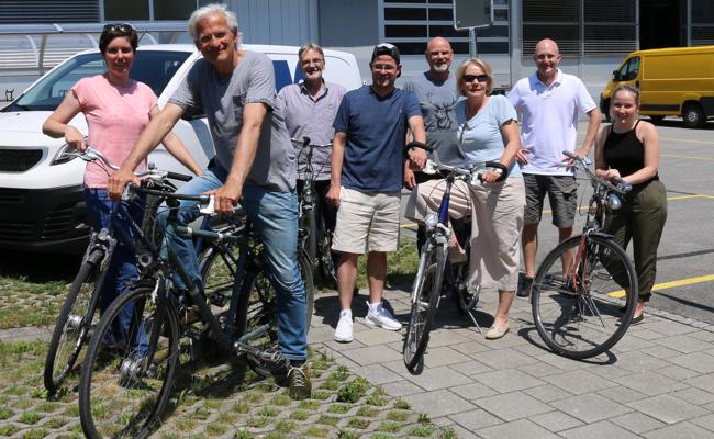 Wir machen mit bei "bike to work"