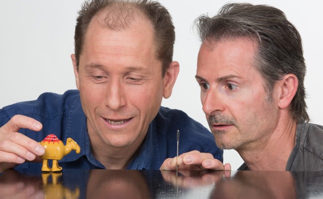 Comedy-Duo begleitet zwei engagierte Jünger Jesu