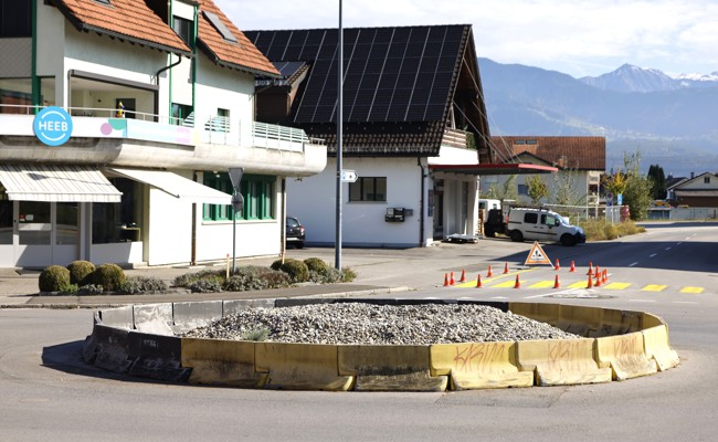 Endlich! Dem Grüselkreisel an der Bahnhofstrasse geht es an den Kragen