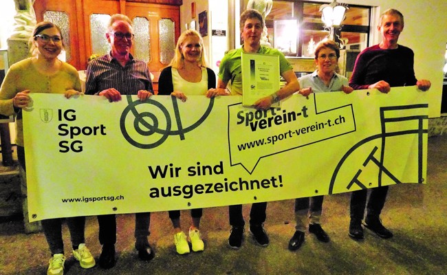 Badmintonclub Oberrheintal erhält Label «Sport-verein-t»
