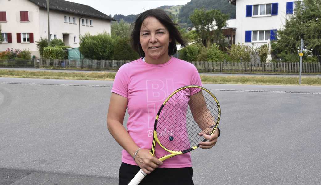 Rita Zenunaj-Zoller wurde Schweizer Meisterin mit dem Tennisclub Bonaduz.