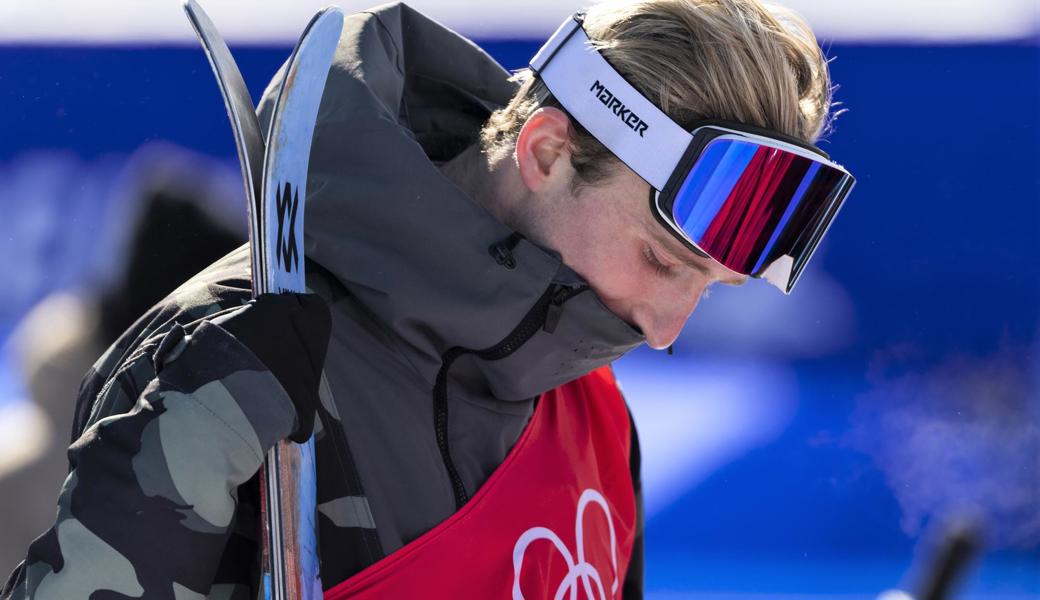 Andri Ragettli fuhr im Slopestyle nur auf den vierten Platz. Ob mein Wachbleiben ihm Unglück gebracht hat?