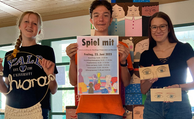 «Spiel mit» an der Schulausstellung ist nur eines der vielen Angebote