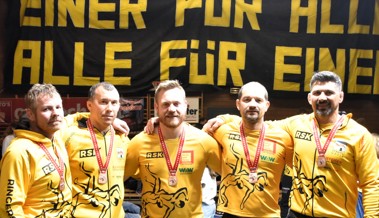 «Wir greifen nächstes Jahr wieder an»: Kriessner feiern Bronzemedaille trotz verpasstem Meistertitel «Wir greifen nächstes Jahr wieder an»: Kriessner feiern Bronzemedaille trotz verpasstem Meistertitel