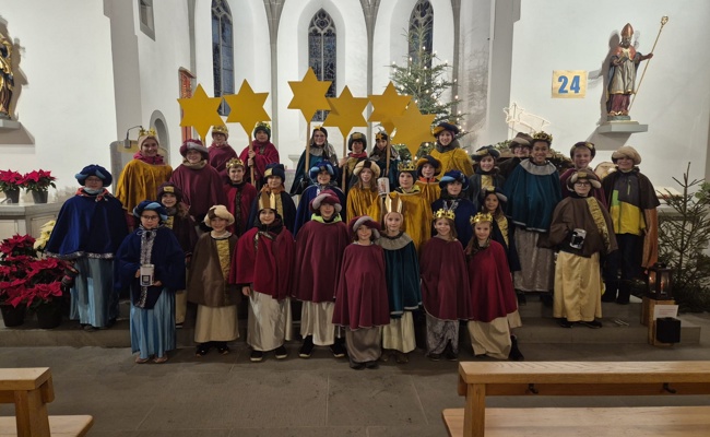 Sternsinger brachten Segen und Hoffnung