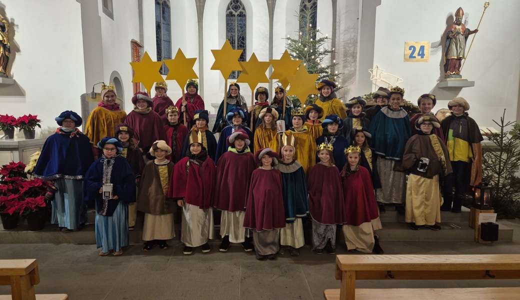 Sternsinger in Montlingen