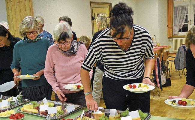 Gemütlicher Gschwelltiabend des Frauenvereins