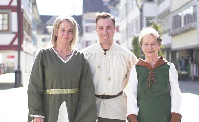Mittelalterbar: Bier und Met aus dem obligaten Tonkrug geniessen