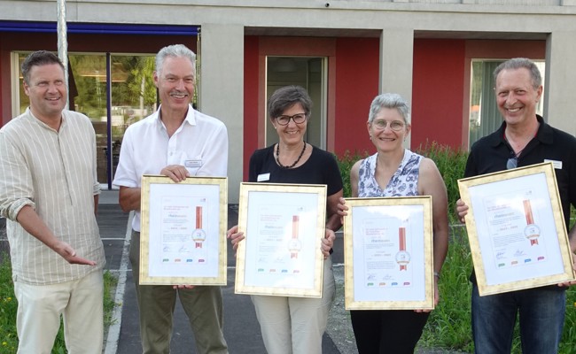 Fast alle sind hoch zufrieden: Zentrum Rheinauen wieder von Stiftung ausgezeichnet