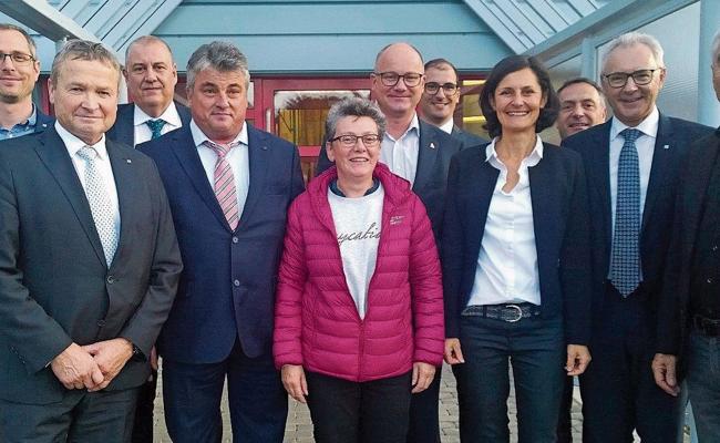 Hoher Besuch bei der Knoepfel AG