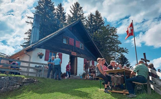 Alpgottesdienst auf dem Eichenwieser Schwamm