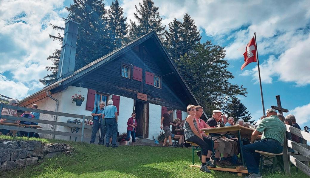 Der Alpgottesdienst auf dem Eichenwieser Schwamm ist immer etwas Besonderes.