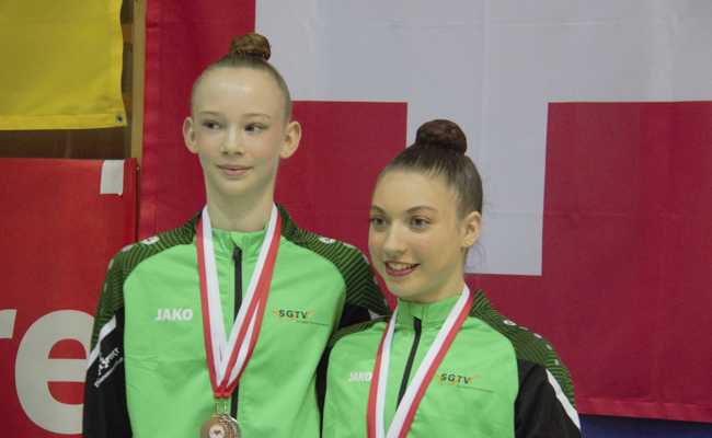 Medaillengewinne für Gymnastinnen Lea Schefer und Leni Leufen