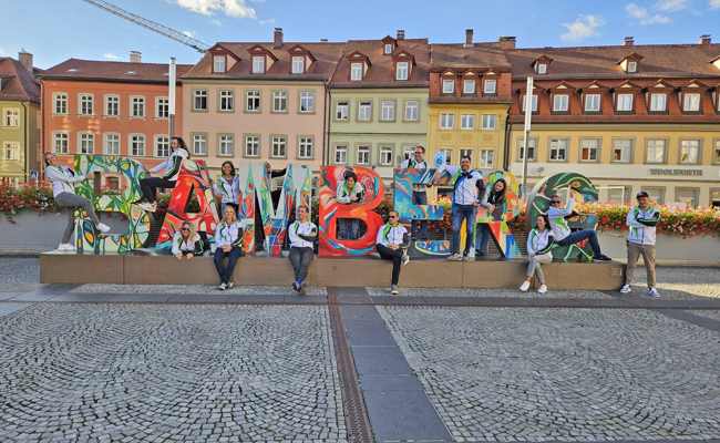 Die Fitnessriege erkundete die Altstadt und das Bier von Bamberg