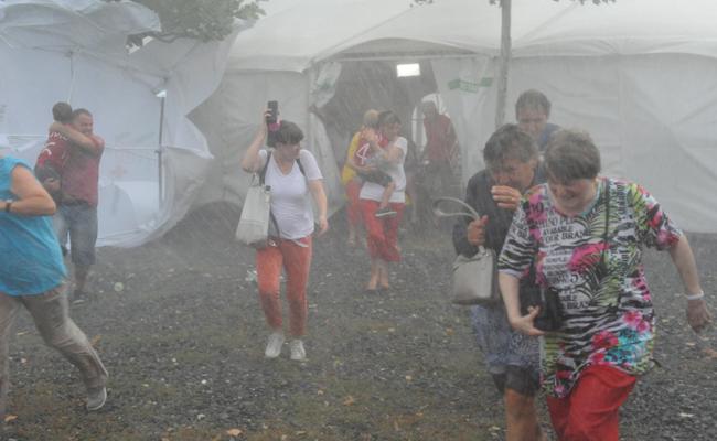 Bundesfeier-Festzelt in Staad erneut evakuiert