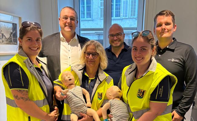 Reanimationspuppen für den Samariterverein