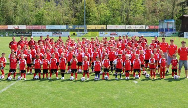 Nachwuchscamp mit Besuch von drei Vaduz-Profis begeistert 100 Kinder