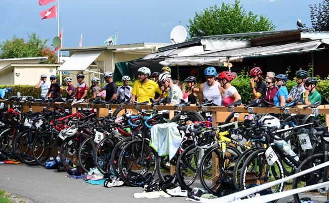 Teilnehmerrekord am Rhyathlon: 579 Sportlerinnen und Sportler waren dabei - hier die Bilder